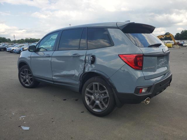 5FNYF8H55PB042580 - 2023 HONDA PASSPORT EXL BLUE photo 2