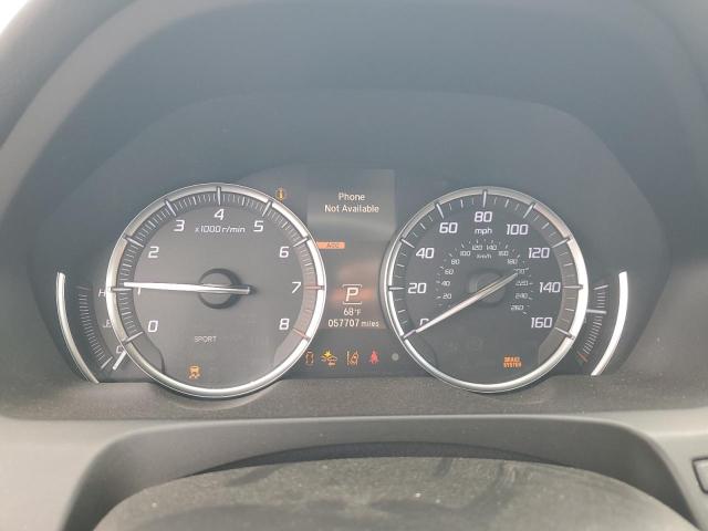 19UUB2F45KA008935 - 2019 ACURA TLX TECHNOLOGY Blanc photo 9