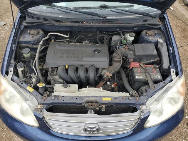 2T1BR32E94C165839 - 2004 TOYOTA COROLLA CE BLUE photo 11