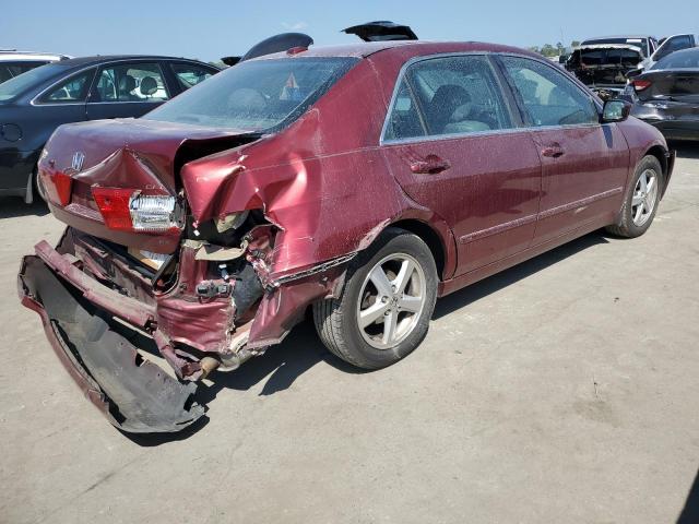 1HGCM56845A056411 - 2005 HONDA ACCORD EX RED photo 3