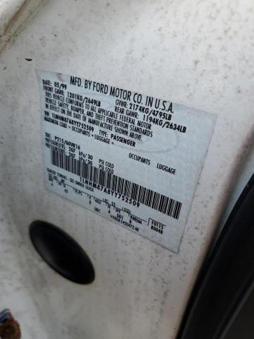 1LNHM87A8YY752509 - 2000 LINCOLN LS 白色 照片 12