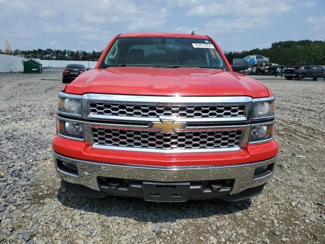 1GCVKRECXEZ355879 - 2014 CHEVROLET SILVERADO K1500 LT RED photo 5