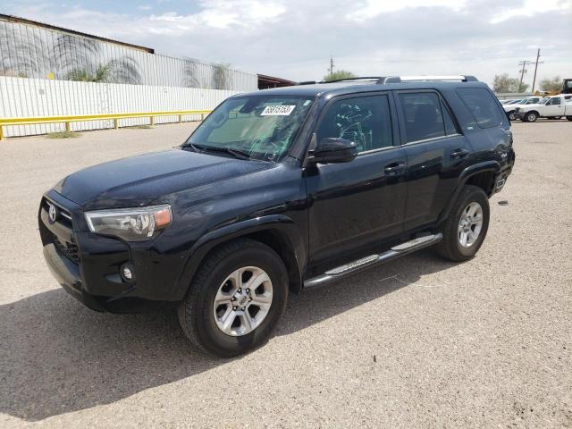 JTEEU5JR7M5248450 - 2021 TOYOTA 4RUNNER SR5 BLACK photo 1