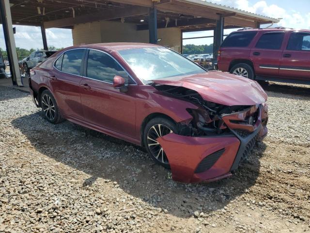 4T1B11HK2JU673184 - 2018 TOYOTA CAMRY L BURGUNDY photo 4