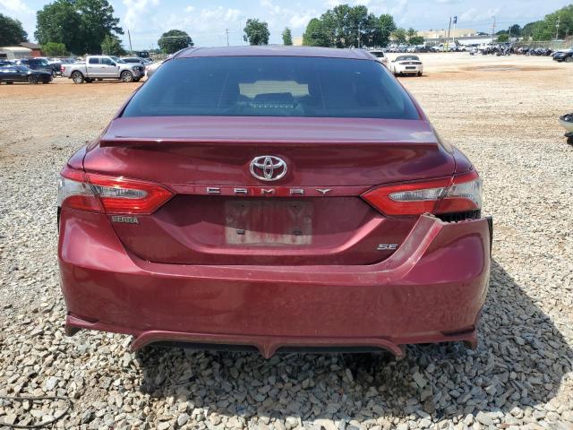 4T1B11HK2JU673184 - 2018 TOYOTA CAMRY L BURGUNDY photo 6