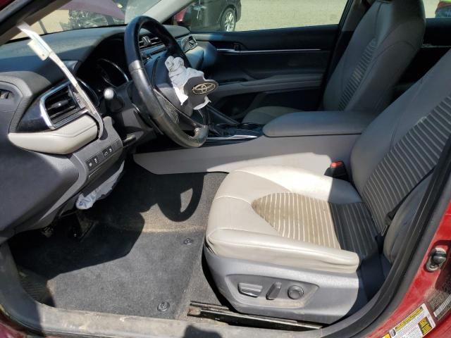 4T1B11HK2JU673184 - 2018 TOYOTA CAMRY L BURGUNDY photo 7