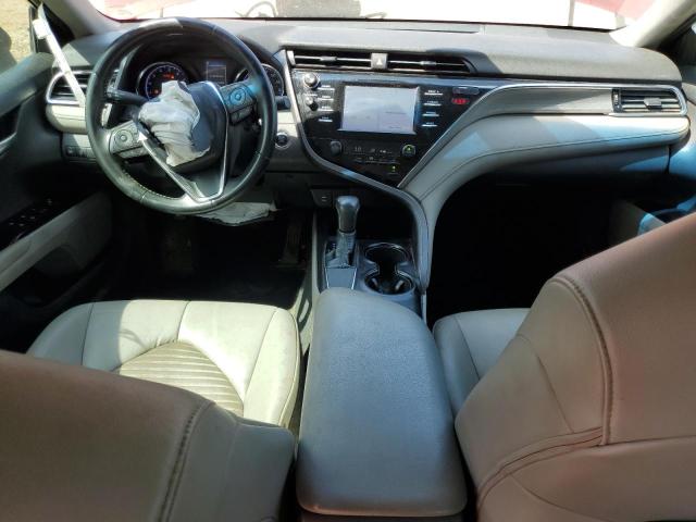 4T1B11HK2JU673184 - 2018 TOYOTA CAMRY L BURGUNDY photo 8