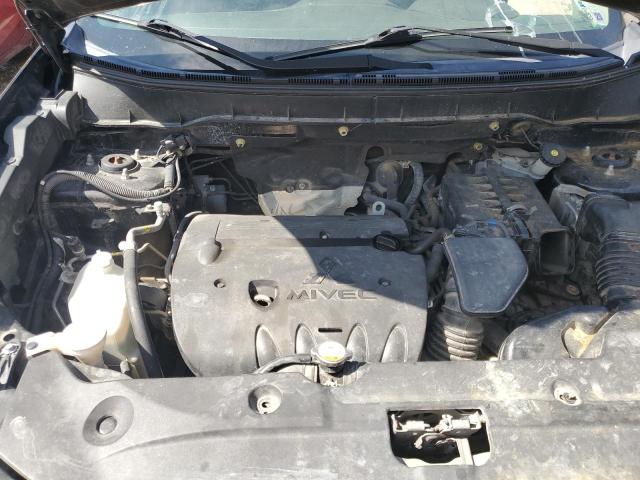 JA4AP3AW2JU013695 - 2018 MITSUBISHI OUTLANDER ES Czarny zdjęcie 11