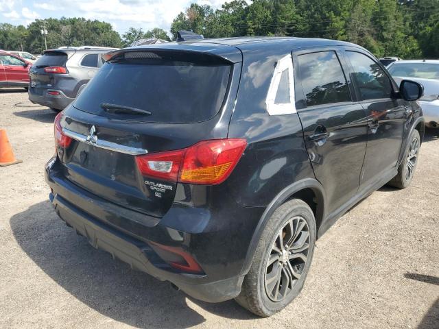 JA4AP3AW2JU013695 - 2018 MITSUBISHI OUTLANDER ES Czarny zdjęcie 3