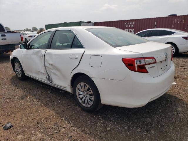 4T4BF1FK1ER433527 - 2014 TOYOTA CAMRY L WHITE photo 2