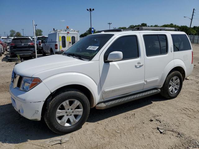 5N1AR18W67C617724 - 2007 NISSAN PATHFINDER LE WHITE photo 1