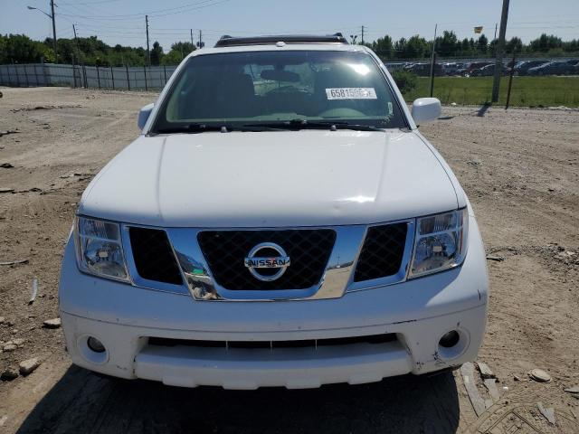 5N1AR18W67C617724 - 2007 NISSAN PATHFINDER LE WHITE photo 5