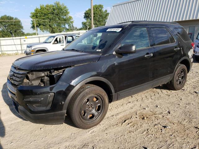1FM5K8AR0KGB45234 - 2019 FORD EXPLORER POLICE INTERCEPTOR 黑色 照片 1