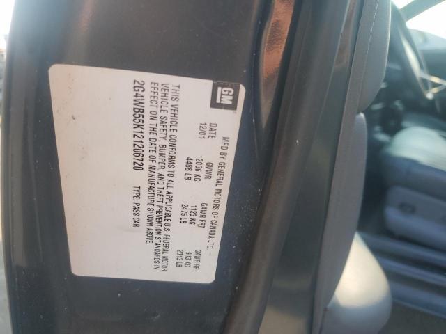 2G4WB55K121206720 - 2002 BUICK REGAL LS 绿色 照片 12