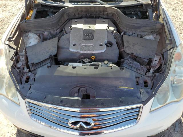 JN1AJ0HR2CM450933 - 2012 INFINITI EX35 BASE Սպիտակ լուսանկար 11
