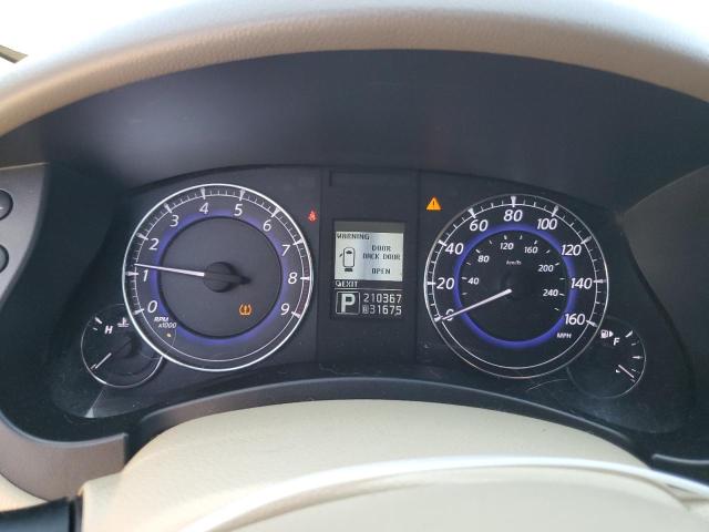 JN1AJ0HR2CM450933 - 2012 INFINITI EX35 BASE Սպիտակ լուսանկար 9