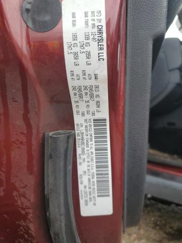 1J8HH48N98C180665 - 2008 JEEP COMMANDER SPORT ბურგუნდია ფოტო 13