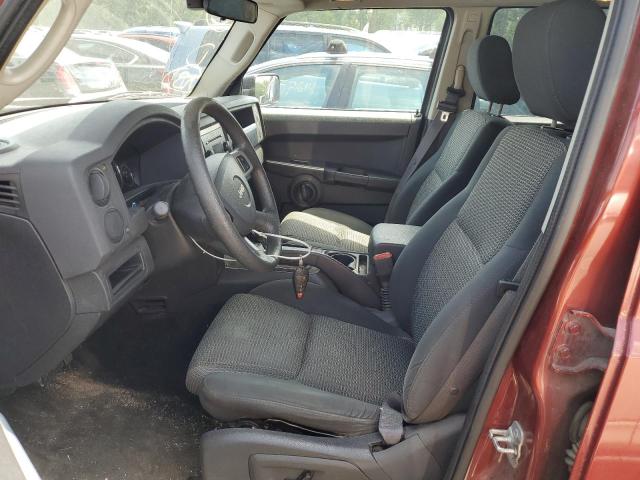 1J8HH48N98C180665 - 2008 JEEP COMMANDER SPORT ბურგუნდია ფოტო 7