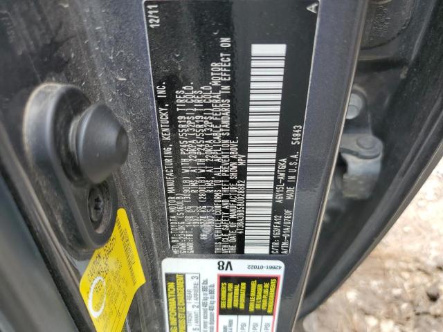 4T3BA3BB5BU028882 - 2011 TOYOTA VENZA 石墨色 照片 13