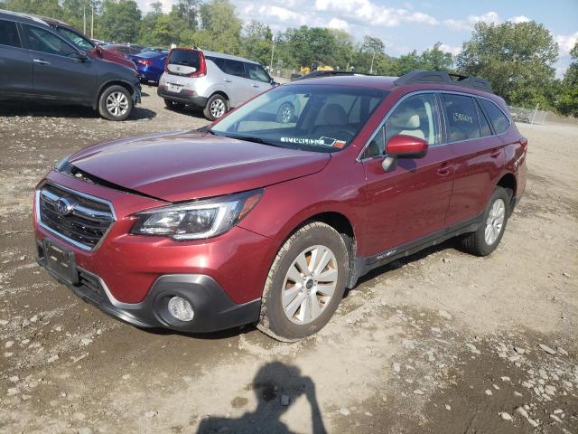 4S4BSACC1J3384266 - 2018 SUBARU OUTBACK 2.5I PREMIUM RED photo 1