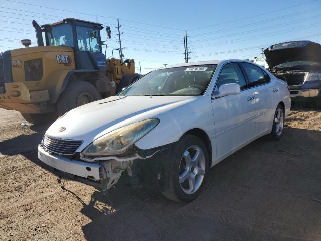 JTHBA30G255063856 - 2005 LEXUS ES 330 WHITE photo 1