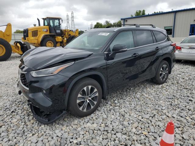 5TDGZRBH8MS546379 - 2021 TOYOTA HIGHLANDER XLE Qara foto 1