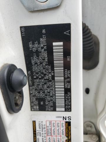 JTEBU14R068060622 - 2006 TOYOTA 4RUNNER SR5 WHITE photo 12