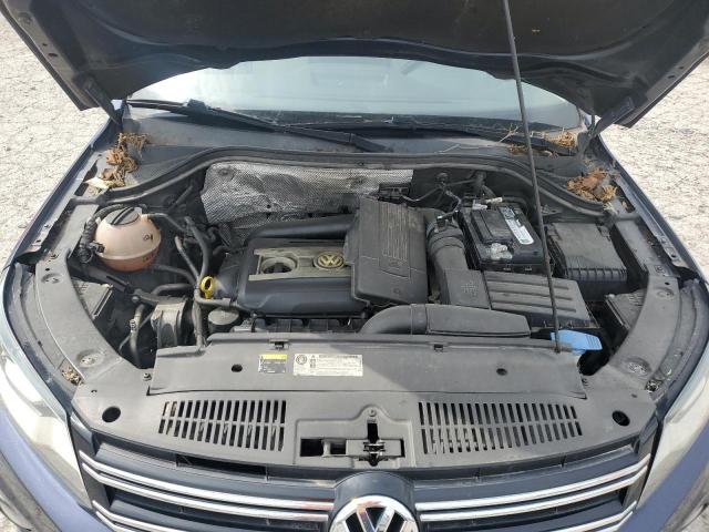 WVGAV7AX4GW557040 - 2016 VOLKSWAGEN TIGUAN S BLUE photo 12