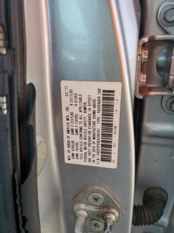 1HGCP2F69CA096341 - 2012 HONDA ACCORD SE SILVER photo 12