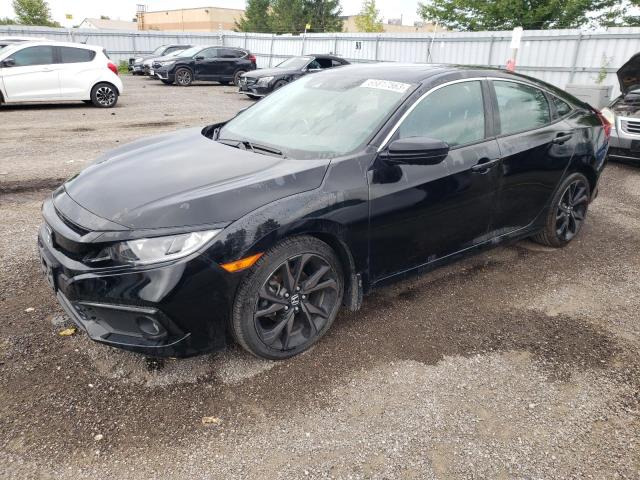 2HGFC2F80KH024325 - 2019 HONDA CIVIC SPORT 黑色 照片 1