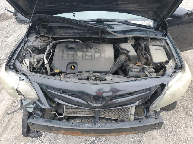 2T1BU4EE6BC641316 - 2011 TOYOTA COROLLA BASE Սև լուսանկար 11