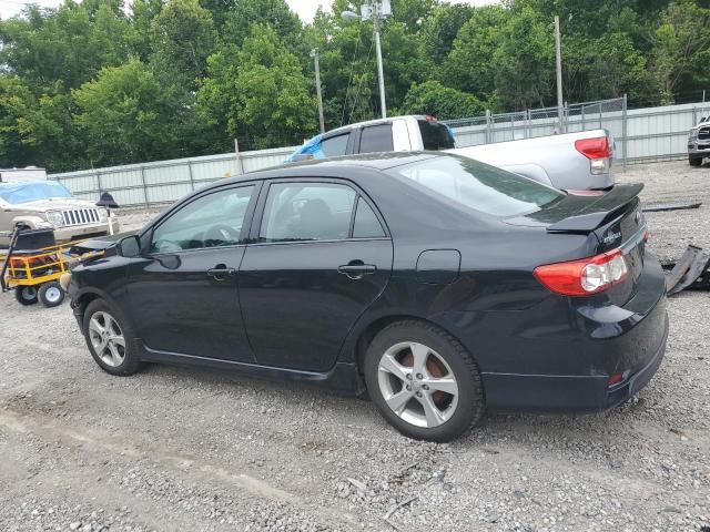 2T1BU4EE6BC641316 - 2011 TOYOTA COROLLA BASE Սև լուսանկար 2