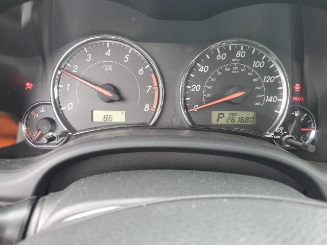 2T1BU4EE6BC641316 - 2011 TOYOTA COROLLA BASE Սև լուսանկար 9