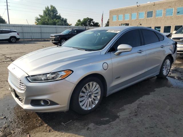 3FA6P0PU9GR229307 - 2016 FORD FUSION SE PHEV SILVER photo 1