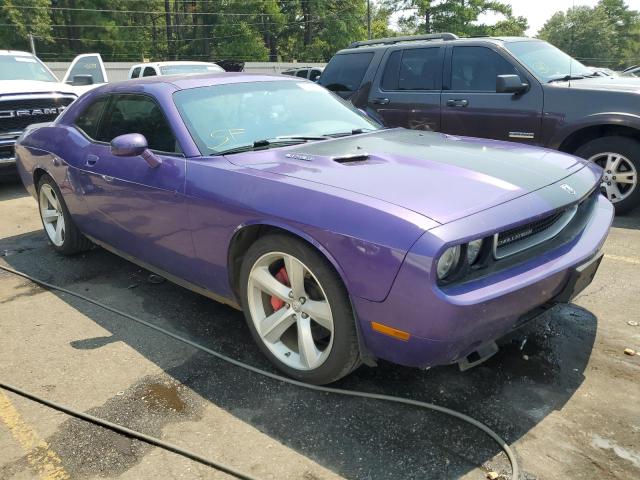 2B3CJ7DW9AH190624 - 2010 DODGE CHALLENGER SRT-8 PURPLE photo 4