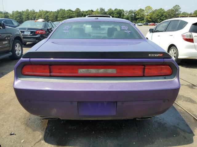 2B3CJ7DW9AH190624 - 2010 DODGE CHALLENGER SRT-8 PURPLE photo 6