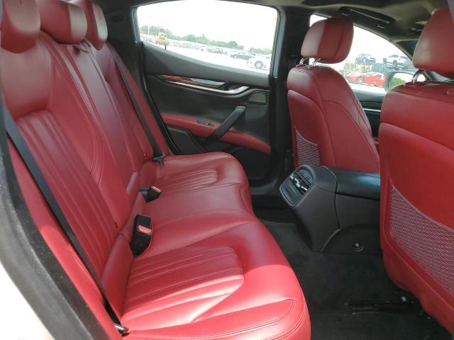 ZAM57RTA0F1146181 - 2015 MASERATI GHIBLI S WHITE photo 10