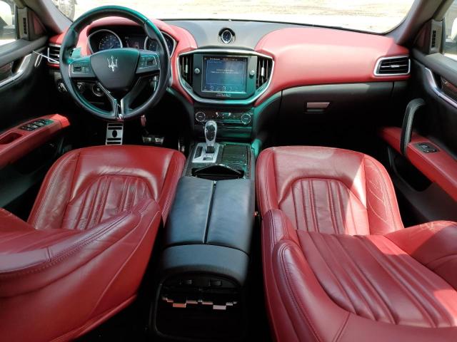 ZAM57RTA0F1146181 - 2015 MASERATI GHIBLI S WHITE photo 8