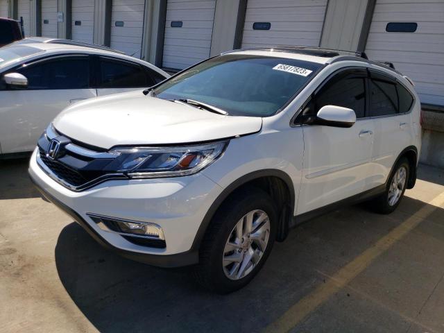 5J6RM4H78GL054699 - 2016 HONDA CR-V EXL WHITE photo 1