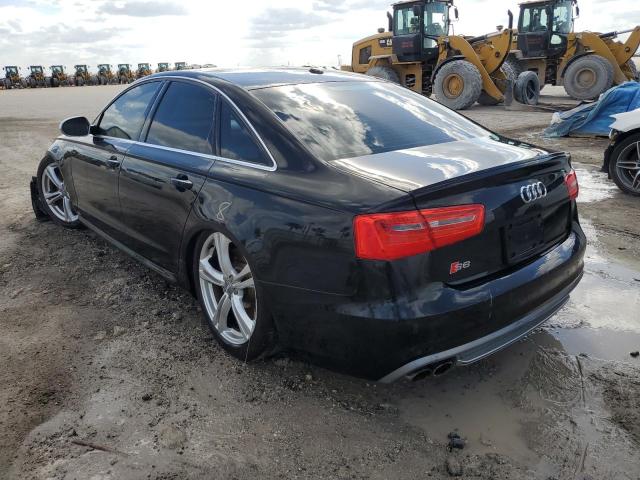 WAUF2AFC9DN090752 - 2013 AUDI S6 BLACK photo 2