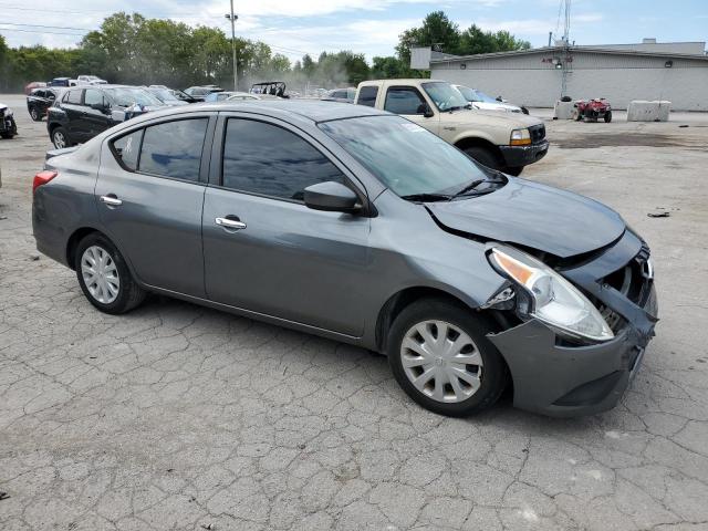 3N1CN7AP5HL804363 - 2017 NISSAN VERSA S GRAY photo 4