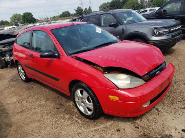 3FAFP31393R123449 - 2003 FORD FOCUS ZX3 RED photo 4