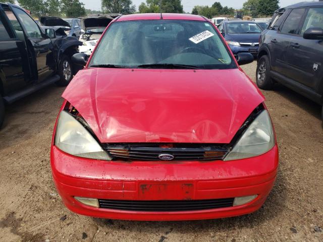 3FAFP31393R123449 - 2003 FORD FOCUS ZX3 RED photo 5