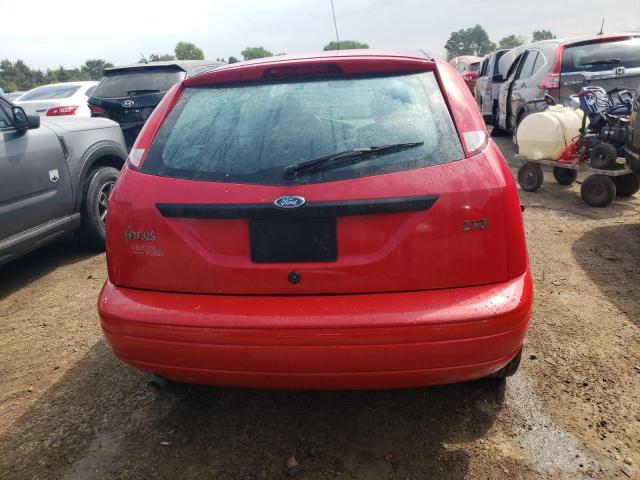 3FAFP31393R123449 - 2003 FORD FOCUS ZX3 RED photo 6