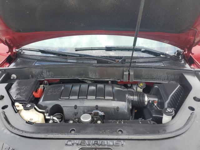 1GNKRGED8CJ193023 - 2012 CHEVROLET TRAVERSE LT Kırmızı fotoğraf 12