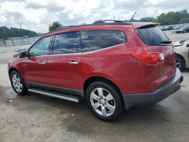 1GNKRGED8CJ193023 - 2012 CHEVROLET TRAVERSE LT Kırmızı fotoğraf 2