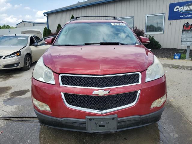1GNKRGED8CJ193023 - 2012 CHEVROLET TRAVERSE LT Kırmızı fotoğraf 5