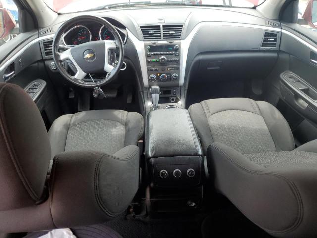 1GNKRGED8CJ193023 - 2012 CHEVROLET TRAVERSE LT Kırmızı fotoğraf 8