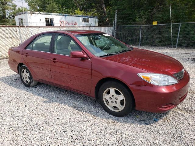 4T1BF32K33U052738 - 2003 TOYOTA CAMRY LE RED photo 4