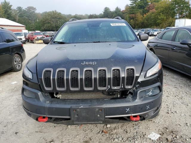 1C4PJMBS5EW156539 - 2014 JEEP CHEROKEE TRAILHAWK BLACK photo 5